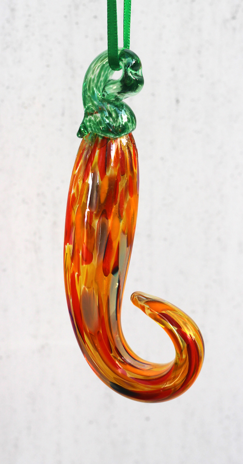 Click to view detail for DB-1082 Ornament Pepper-Yellow Mixz 1x1x4 $37